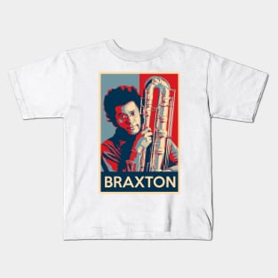 Anthony Braxton Hope Poster - Greats of Jazz History Kids T-Shirt